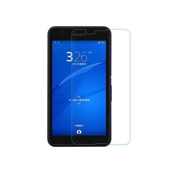 محافظ صفحه گلس گوشی موبایل سونی اکسپریا E4 Glass Screen Protector Sony XPERIA E4 - 2