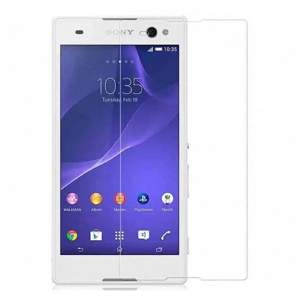 Glass Screen Protector For Sony Xperia C3 - محافظ صفحه نمایش شیشه ای مناسب گوشی سونی اکسپریا سی3 - 4