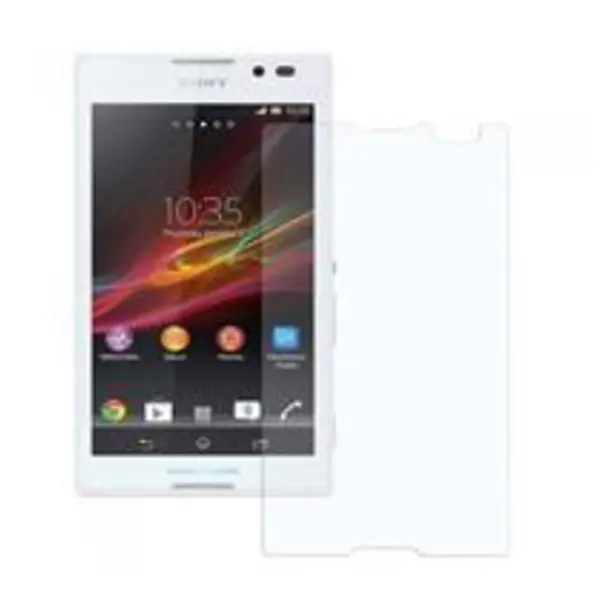 Glass Screen Protector For Sony Xperia C3 - محافظ صفحه نمایش شیشه ای مناسب گوشی سونی اکسپریا سی3 - 3