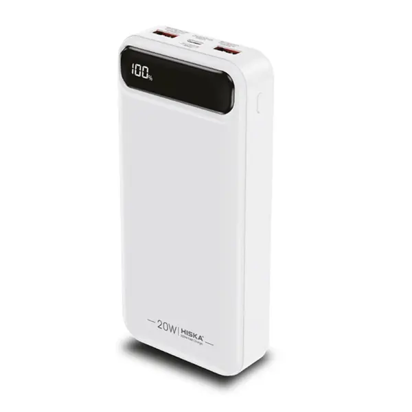 پاوربانک هیسکا مدل HP-215PD ظرفیت 20000 میلی آمپر ساعت