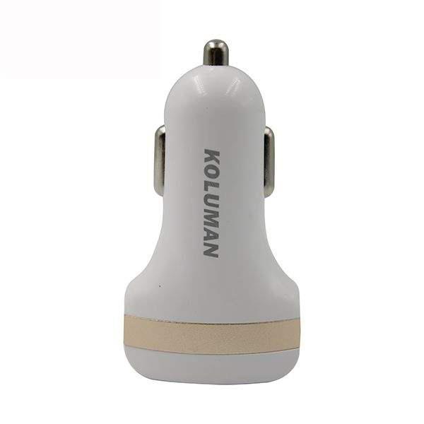 KOLUMAN KC-C400 Car Charger with microUSB cable