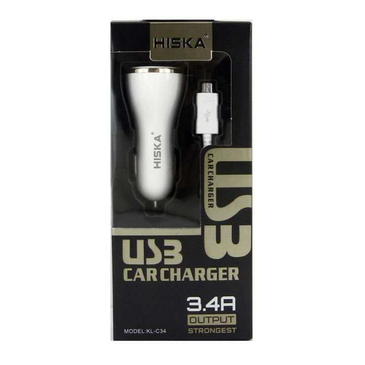 hiska car charger model kl-c34