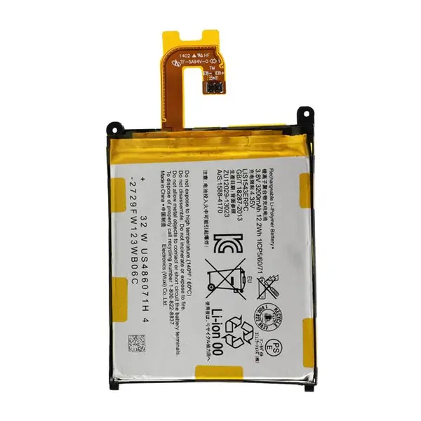 باتری موبایل سونی مدل LIS1543ERPC با ظرفیت 3200mAh مناسب برای گوشی موبایل سونی Xperia Z2 Sony LIS1543ERPC 3200mAh Mobile Phone Battery For Sony Xperia Z2 - 3