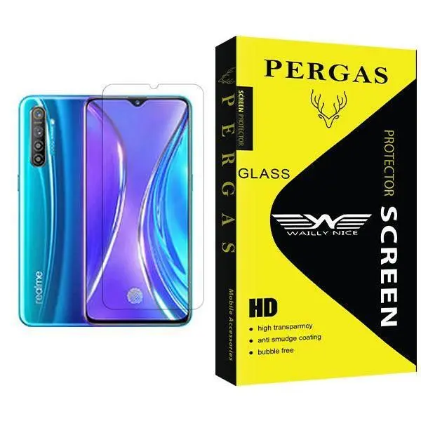 محافظ صفحه نمایش وایلی نایس مدل Pergas Glass MIX001 مناسب برای گوشی موبایل ریلمی XT 730G Waily Nice Pergas Glass MIX001 Screen Protector For Realme XT 730G