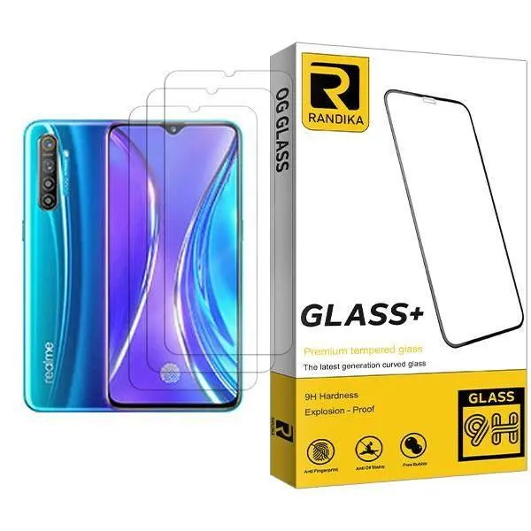 محافظ صفحه نمایش راندیکا مدل Randika Glass MIX003 مناسب برای گوشی موبایل ریلمی XT 730G بسته سه عددی Randika Randika Glass MIX003 Screen Protector For Realme XT 730G Pack Of 3