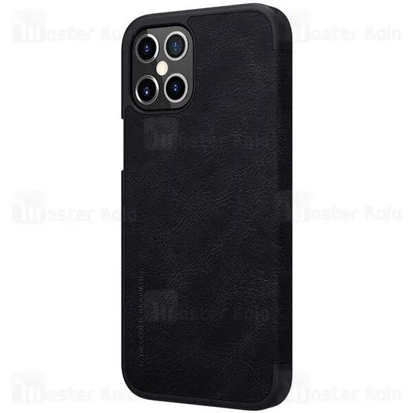 کیف چرمی نیلکین آیفون Apple iPhone 12 Pro max Nillkin Qin Leather Case Apple iPhone 12 Pro max / Apple iPhone 12 Pro Nillkin Qin Leather Case - 3