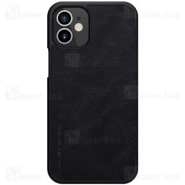 کیف چرمی نیلکین آیفون Apple iPhone 12 Nillkin Qin Leather Case - 2
