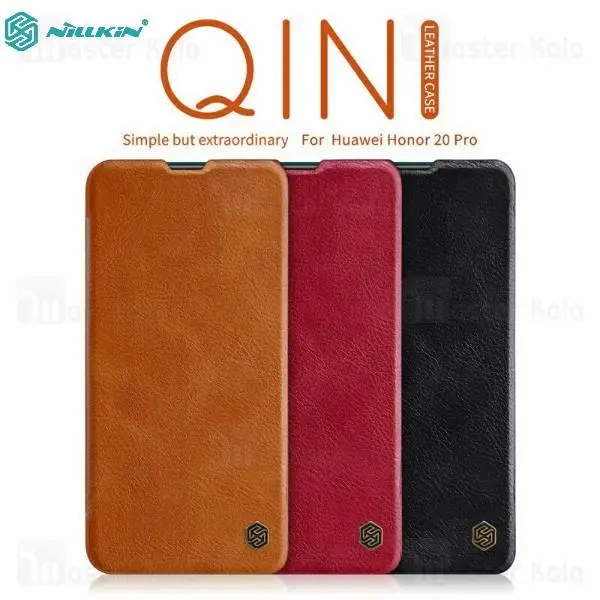 کیف چرمی نیلکین گوشی Huawei Honor 20 Pro مدل QIN Nillkin Qin Flip Cover For Huawei Honor 20 Pro - 3