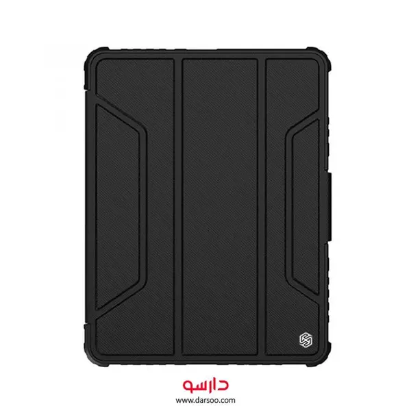 کیف iPad Pro 12.9 inch 2020/2021 بامپردار آیپد نیلکین Bumper leather case iPad Pro 12.9 inch 2020/2021 - 2