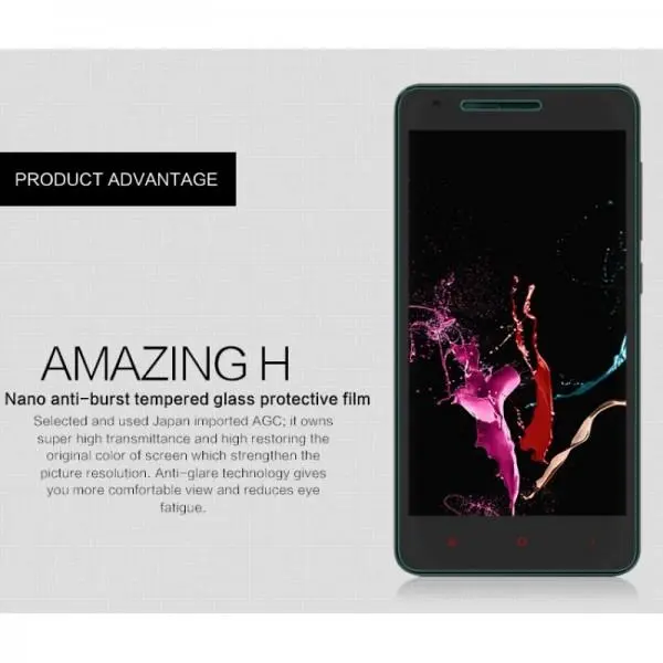 محافظ صفحه Nillkin Amazing H Xiaomi Redmi 2 Xiaomi Redmi 2 Amazing H Screen Protector - 3