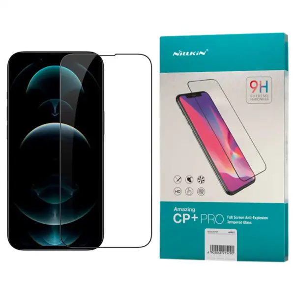 محافظ صفحه نمایش شیشه ای نیلکین Nillkin CP+ Max برای iPhone 13 pro Max Nillkin CP+ Max Glass Screen For iPhone 13 pro Max - 2