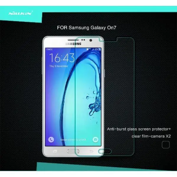 محافظ صفحه نمایش شیشه ای نیلکین سامسونگ Nillkin H Glass Samsung Galaxy ON7 / G600 ... - 4
