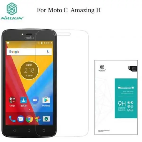 محافظ صفحه نمایش شیشه ای نیلکین موتورولا Nillkin H Glass Motorolla Moto C... - 5