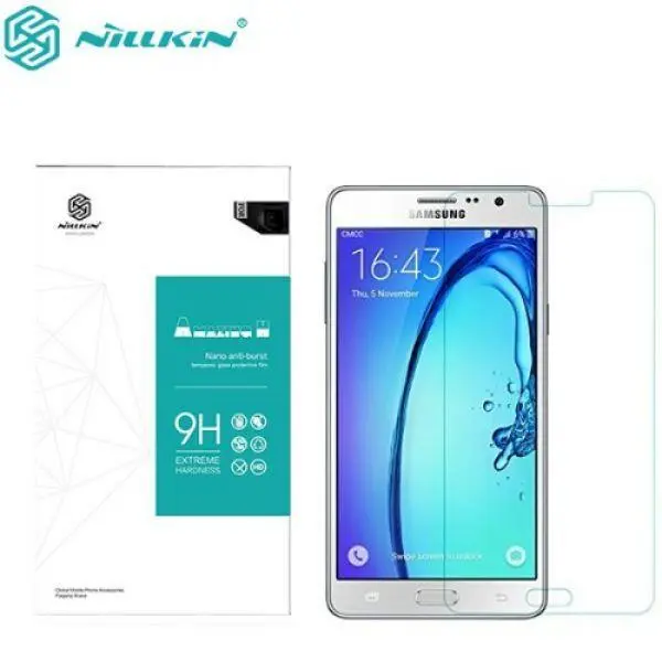 محافظ صفحه نمایش شیشه ای نیلکین سامسونگ Nillkin H Glass Samsung Galaxy ON5 / G550 ... Nillkin Samsung Galaxy On5 H Glass Screen Protector - 2