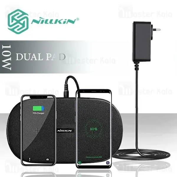 شارژر وایرلس دوتایی نیلکین Nillkin MC031 Gemini Dual Fast توان 20 وات - 5