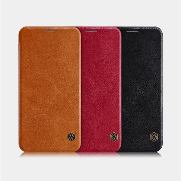 کیف چرمی نیلکین سامسونگ Nillkin Qin Leather Case Samsung Galaxy J4 Nillkin Qin Flip Cover For Samsung Galaxy J4 Plus - 5