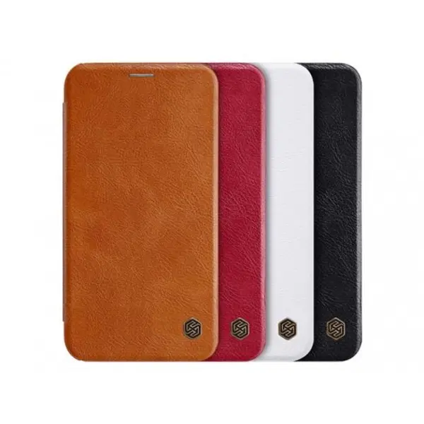 کیف چرمی نیلکین آیفون Nillkin Qin Leather Case iPhone XR‍ - 5