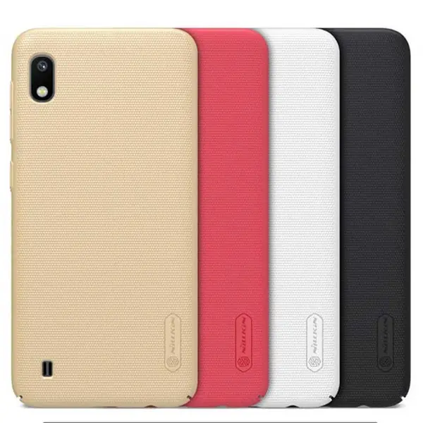 قاب محافظ نیلکین Nillkin Super Frosted Samsung A10 + استند Nillkin Frosted Shield For Samsung Galaxy A10 - 3