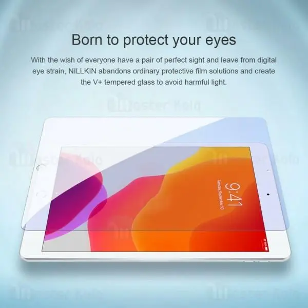 محافظ صفحه شیشه ای نیلکین آیپد Nillkin V+ anti blue light glass iPad 10.2 - 3