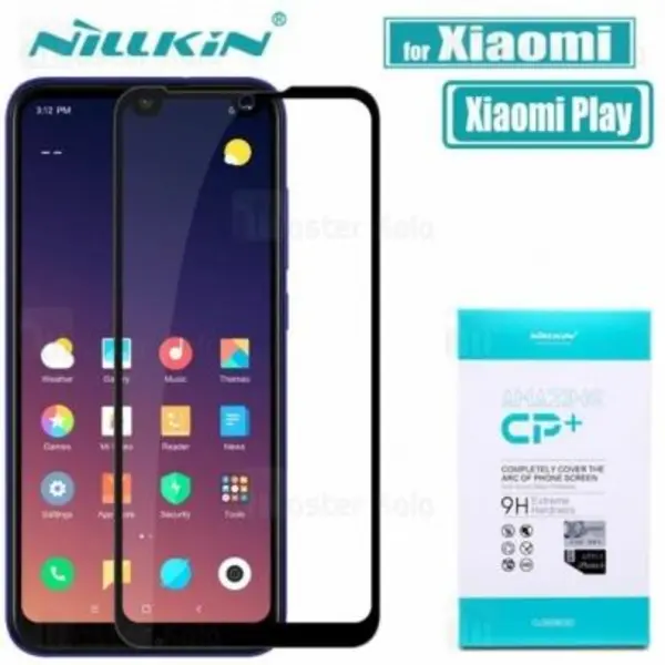 محافظ صفحه شیشه ای تمام صفحه نیلکین شیائومی Xiaomi Mi Play Nillkin CP+ Glass... - 5