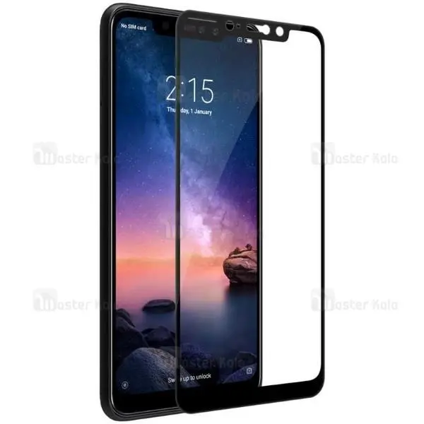 محافظ صفحه شیشه ای تمام صفحه نیلکین Xiaomi Redmi Note 6 Pro Nillkin CP+ Glass... - 4