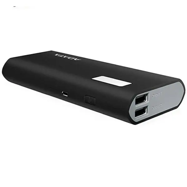 شارژر همراه ای دیتا مدل پی 12500 دی با ظرفیت 12500 میلی آمپر ساعت ADATA P12500D 12500mAh Power Bank - 2
