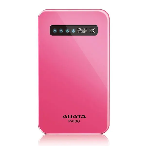 پاوربانک ای دیتا 4200 میلی آمپر مدل پی وی 100 ADATA PV100 Powerbank 4200mAh
