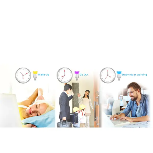 لامپ هوشمند ای دیتا مدل Aura Bluetooth RGB - 2
