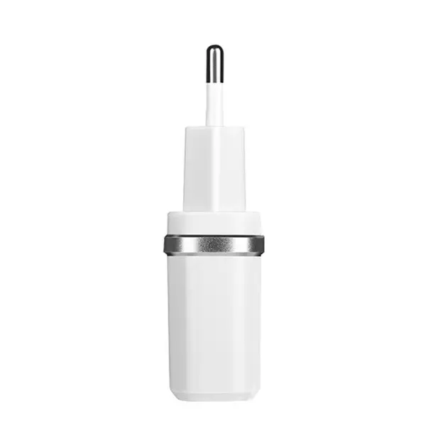 شارژر دیواری هوکو مدل C12 همراه با کابل لایتنینگ Hoco C12 Wall Charger with Lightning Cable - 2