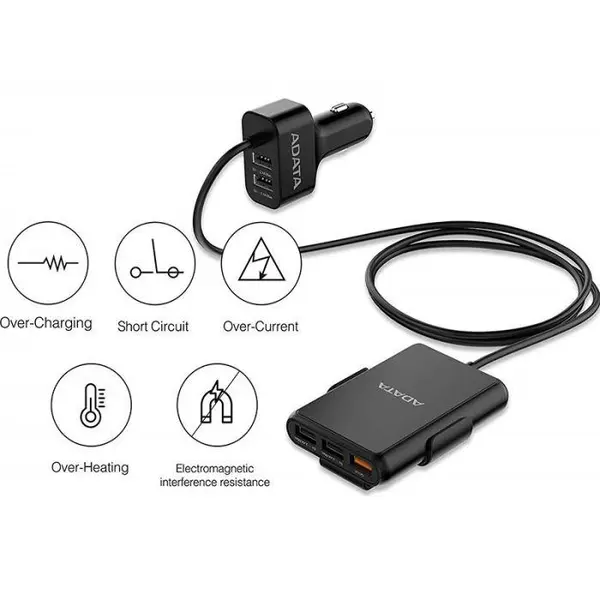 شارژر فندکی ای دیتا مدل CV0525 ADATA CV0525 Car Charger - 4