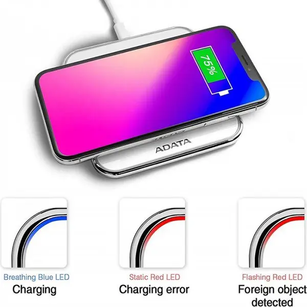 شارژر بی سیم ای دیتا مدل CW0050 Adata CW0050 Wireless Charger - 4