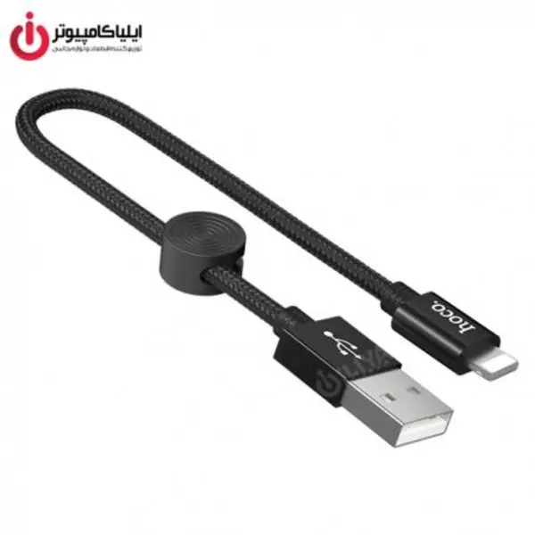 کابل شارژ آیفون هوکو مدل HOCO X35 طول ۲۵ سانتی متر Hoco X35 Premium Lightning Cable 25
