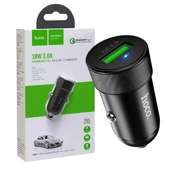 شارژر فندکی هوکو Hoco Z32 Hoco Z32 Speed Up Single USB Car charger - 5