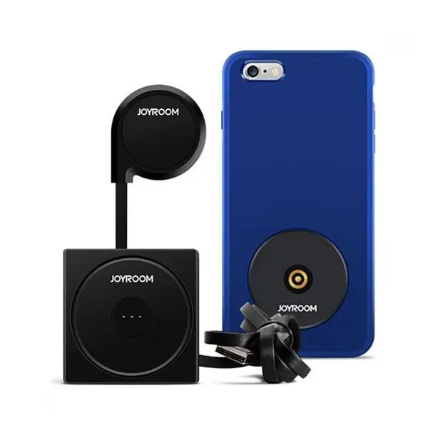 شارژر بی سیم جوی روم مدل JR ZS141 به همراه کاور و پایه نگهدارنده مناسب برای گوشی اپل Iphone 7 Joyroom Wireless Charger with phon holder Apple Iphone 7 cover - 2