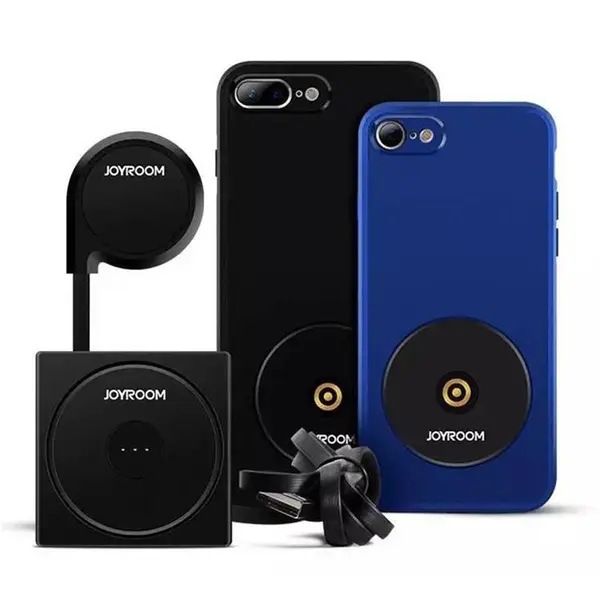شارژر بی سیم جوی روم مدل JR ZS141 به همراه کاور و پایه نگهدارنده مناسب برای گوشی اپل Iphone 7 Joyroom Wireless Charger with phon holder Apple Iphone 7 cover - 3