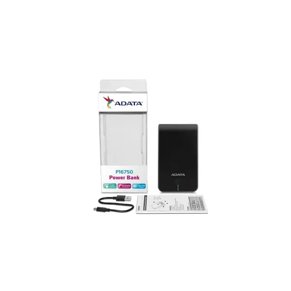 شارژر همراه ای دیتا مدل P16750 ظرفیت 16750 میلی آمپرساعت Adata P16750 16750mAh Power Bank - 3