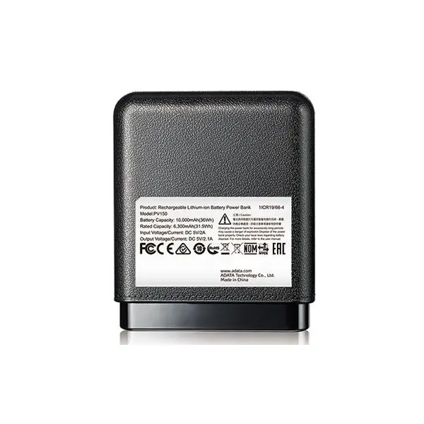 شارژر همراه ای دیتا مدل PV150 با ظرفیت 10000 میلی آمپر ساعت Adata PV150 10000mAh Power Bank - 4