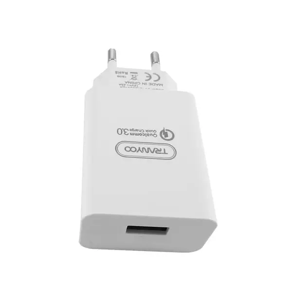 شارژر دیواری Qualcomm 3.0 ترانیو مدل TRANYOO R3 - 4