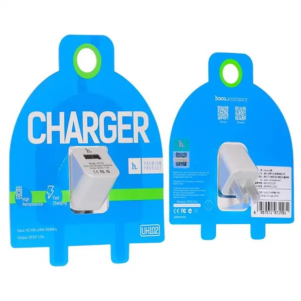 شارژر دیواری هوکو مدل UH102 Hoco UH102 Wall Charger - 3