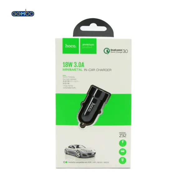 شارژر فندکی هوکو مدل Z32 - 3