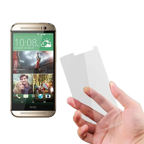 محافظ صفحه نمایش شیشه ای مناسب گوشی اچ تی سی وان ام 8 Glass Screen Protector For HTC One M8