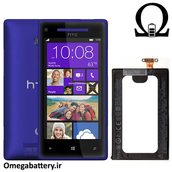 باطری موبایل اچ تی سی 8X HTC Windows Phone 8X Battery - 5