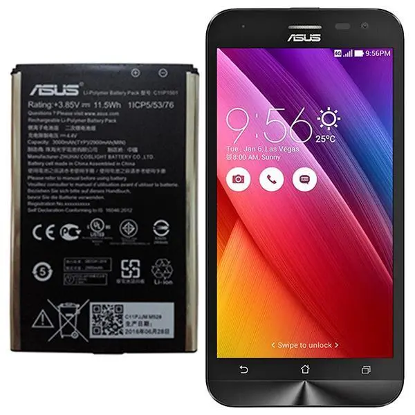 باتری گوشی موبایل ایسوس مدل Asus Zenfone 2 Laser- مدل C11P1428 Asus Zenfone 2 Laser ZE500KL Battery - 2