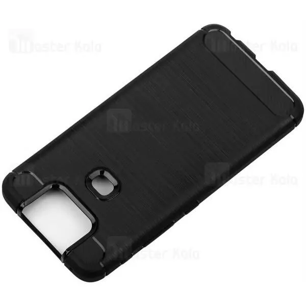 قاب محافظ ژله ای ایسوس Asus Zenfone 6 ZS630KL Rugged Armor Fiber Carbon - 3