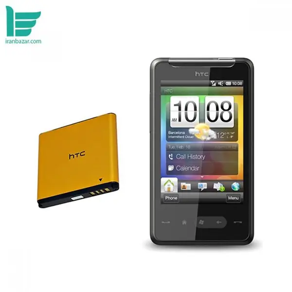 باتری موبایل اچ تی سی مدل BB92100 با ظرفیت 1200 میلی آمپر - مناسب گوشی موبایل HTC HD Mini - 5