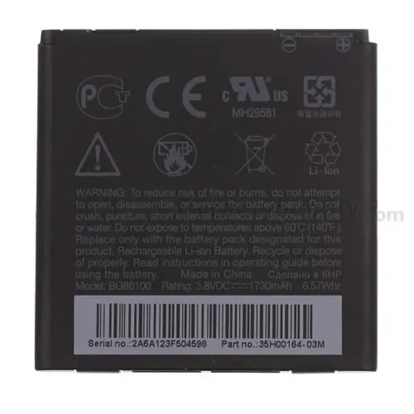 باتری BG86100 اچ تی سی HTC AMAZE 4G - G22 BATTERY - 5