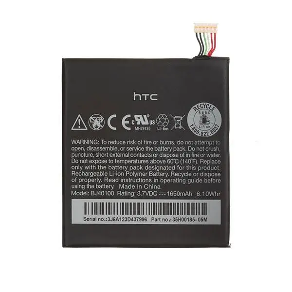 باتری موبایل اچ تی سی مدل BJ40100 با ظرفیت 1650mAh مناسب برای گوشی اچ تی سی One S HTC BJ40100 1650mAh Battery For HTC One S - 3