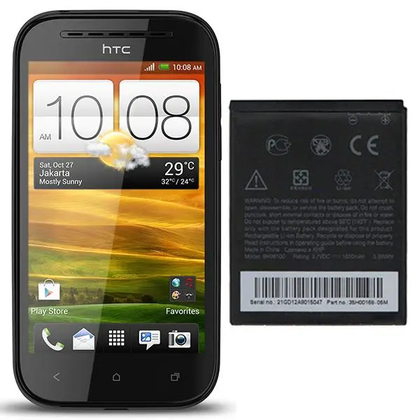 باتری موبایل اچ تی سی مدل BM60100 با ظرفیت 1800 میلی آمپر مناسب برای گوشی موبایل HTC Desire One SV - 2