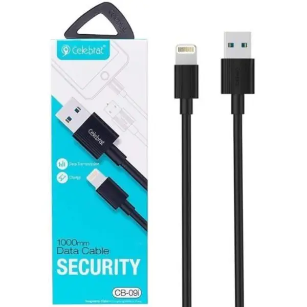 کابل شارژ لایتنینگ سلبریت Celebrat مدل CB-09i طول 1 متر - 4