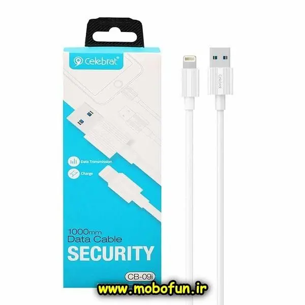 کابل شارژ لایتنینگ سلبریت Celebrat مدل CB-09i طول 1 متر - 5